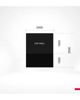 Led wall 200x150cm