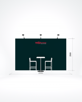 12/12,5m2 booth – 400x250cm wall print