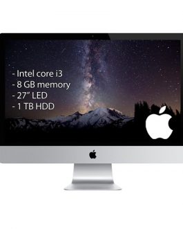 Apple iMac – i3 / 8GB / 27″