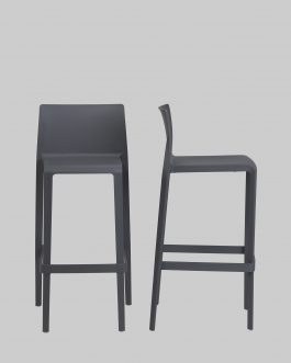 Bar stool VOLT Anthracite / Anthracite