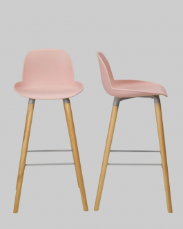 Barkruk ALBERT KUIP Oudroze / Essen