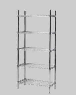 Opbergrek WIRE 169x76x35,5 Chroom