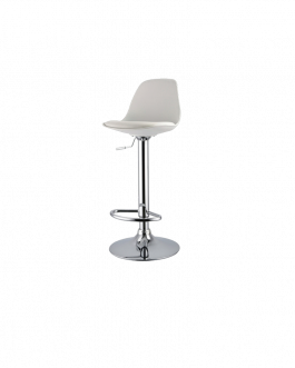 Bar stool white gas spring