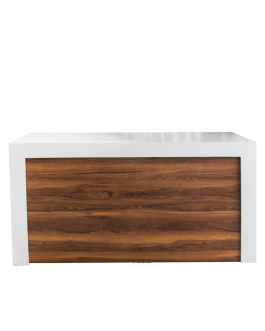 Counter wit met voorpaneel, dxbxh: 82x202x110