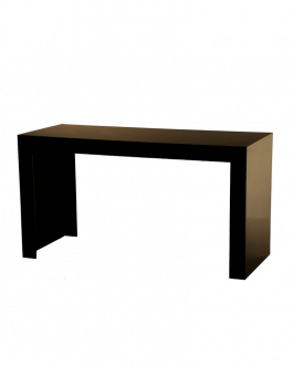 Counter zwart, dxbxh: 82x202x110