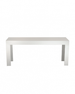 Dining table bridge white 198x80x80
