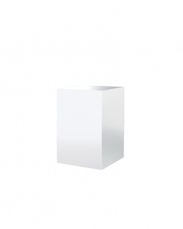 Sokkel 60/50 wit, dxbxh: 50x50x60