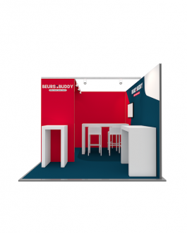4×3 meter rental Booth “Vincent”