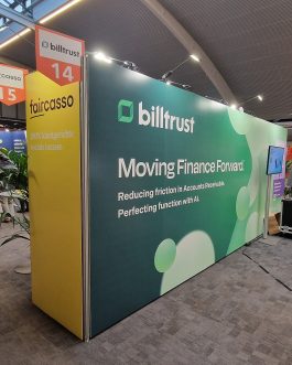 600x250cm Printed Booth Wall