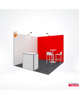 200x250cm Printed Booth Wall (6m2 stand)