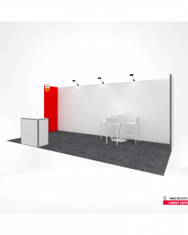 100x250cm Printed Booth Wall (6m2 stand)
