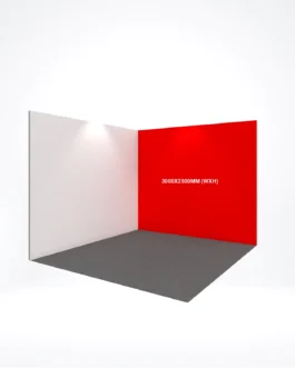 Fullcolor Booth Wall 300×250 CM (WxH)