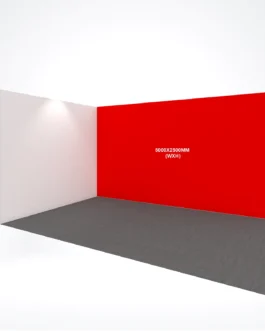 Full-color printed exhibition wall 500 × 250 cm