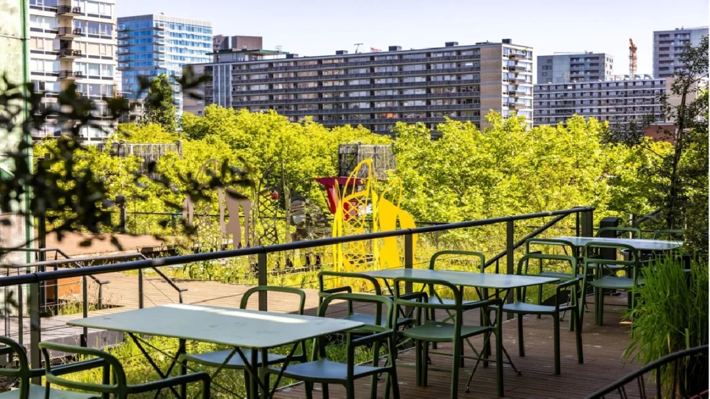 de Doelen ICC Rotterdam – locatie – Groene Dakterras