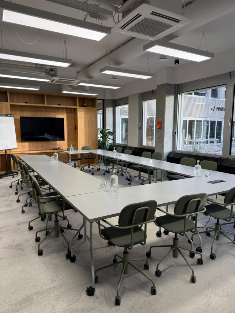 Dotslash Utrecht – locatie – Boardroom ./sudo U-opstelling
