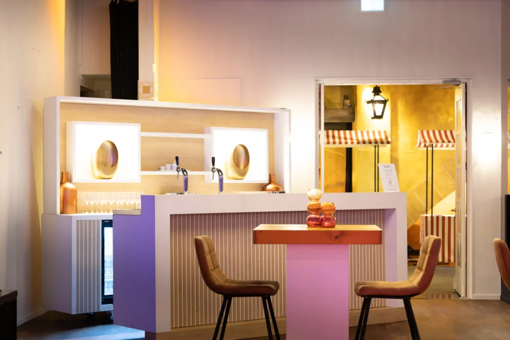 Event Studio's Aalsmeer – Grand Café – Receptie setting @ Grand Café