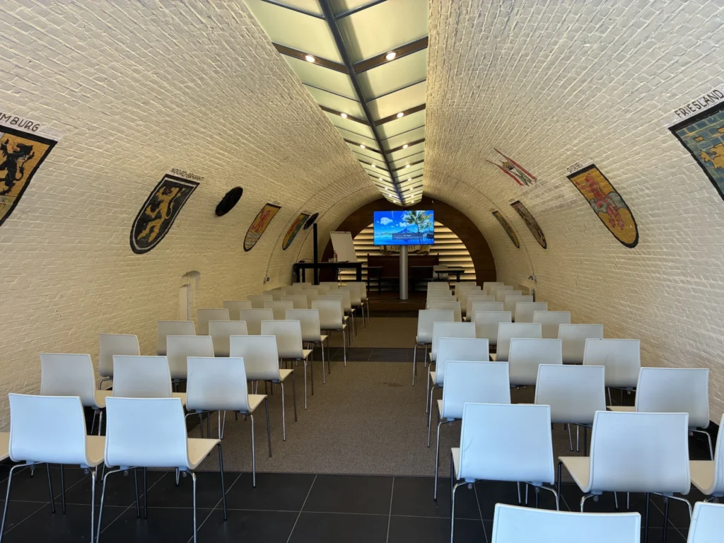 Fort Voordorp – locatie – Vergaderen in gewelf Kijkuit