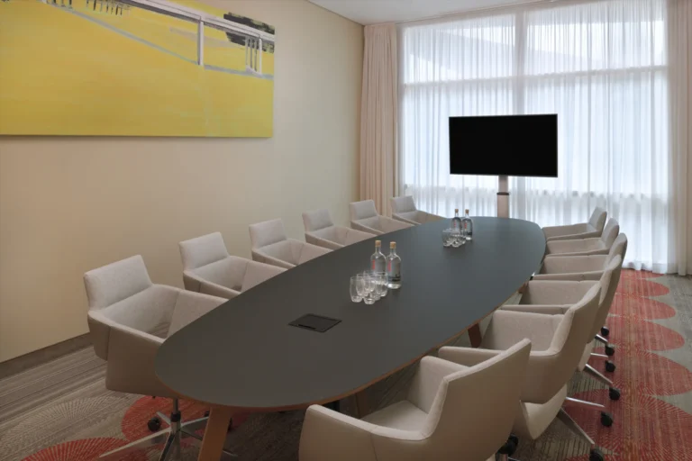 ijVENUES & Movenpick Hotel Amsterdam City Centre — C - Basel — Boardroom layout 1