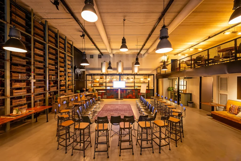 Midden Nederland Hallen – grand cafe overzicht