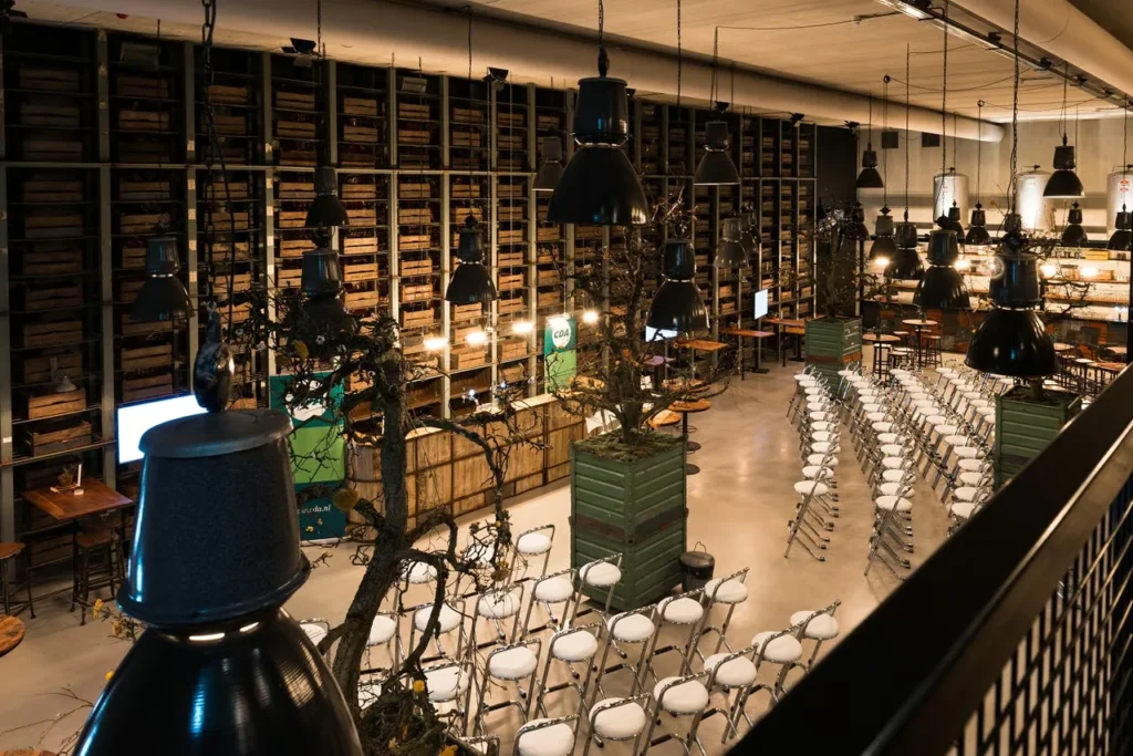 Midden Nederland Hallen – grand cafe zitplaatsen