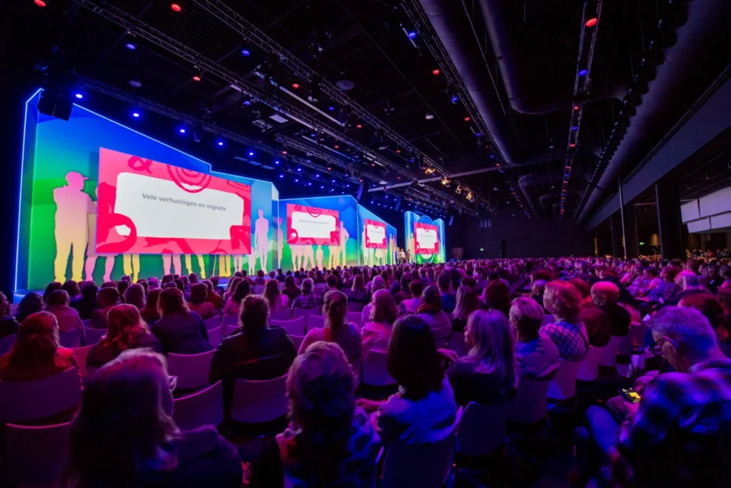 NBC Congrescentrum – locatie – Unieke 3D-projectie voor plenaire sessie