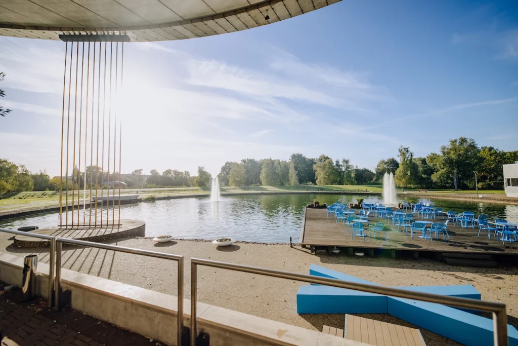 Next Nature Museum – locatie – Terras vlonder Evoluon