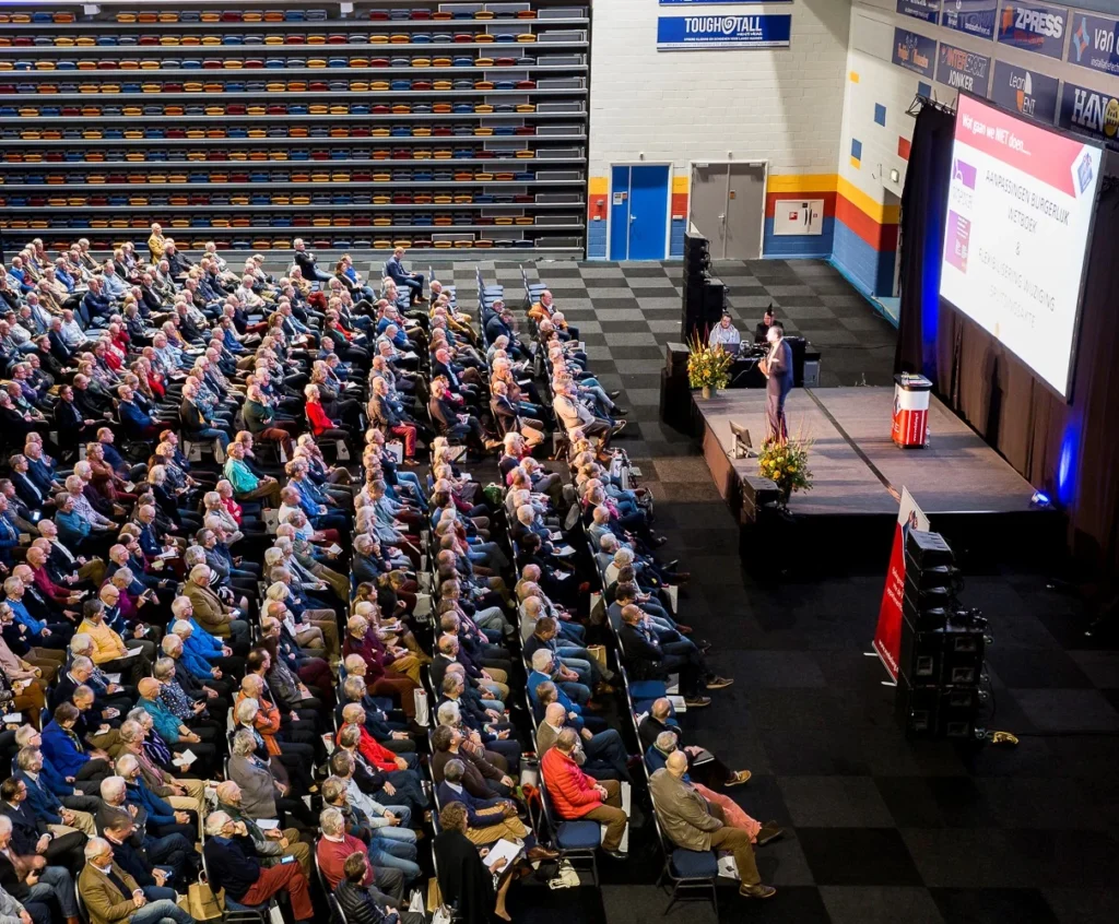 Omnisport Apeldoorn — Topsporthal — Conference setting 1
