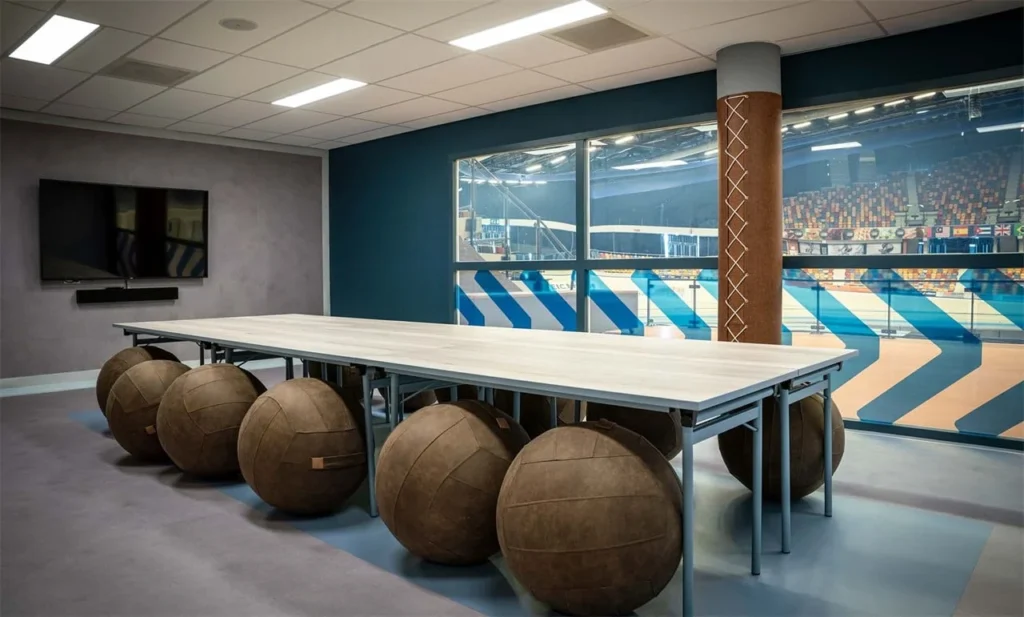 Omnisport Apeldoorn — Workout Rooms Sportfoyer 1 to 3 — Entrance and reception 5