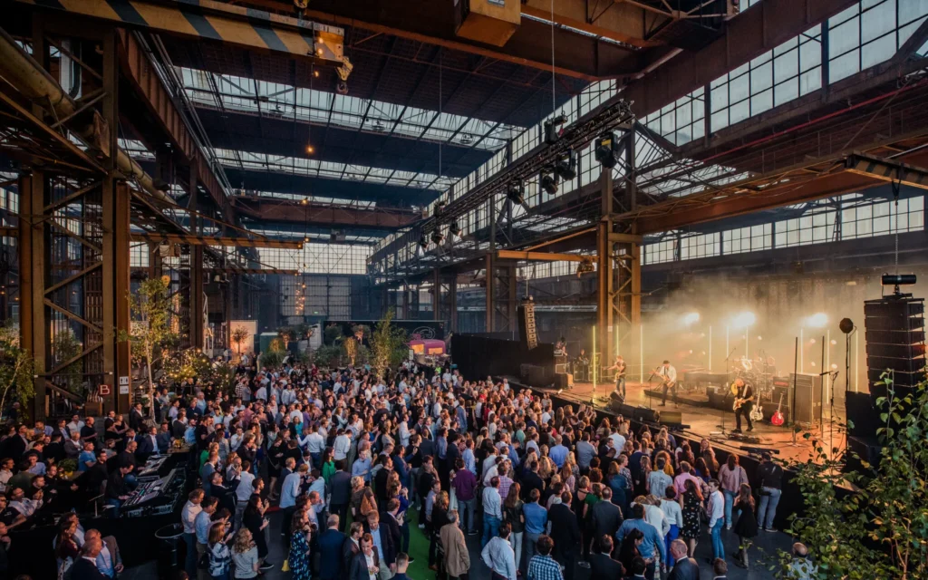 Werkspoorkathedraal Utrecht — Apparatenhal — Event setting 1