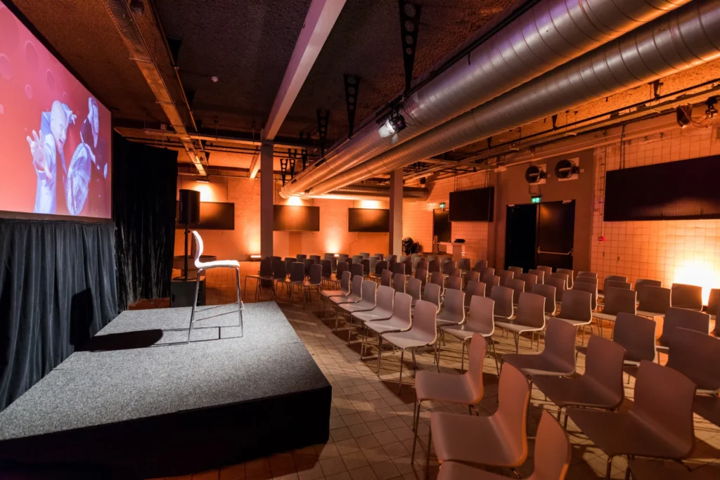 Werkspoorkathedraal Utrecht – locatie – Wasruimte presentatie opstelling